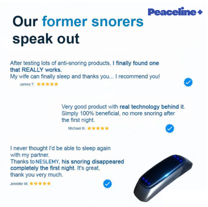 PeaceLine® SilentAir Pro – Snore Reduction Instrument